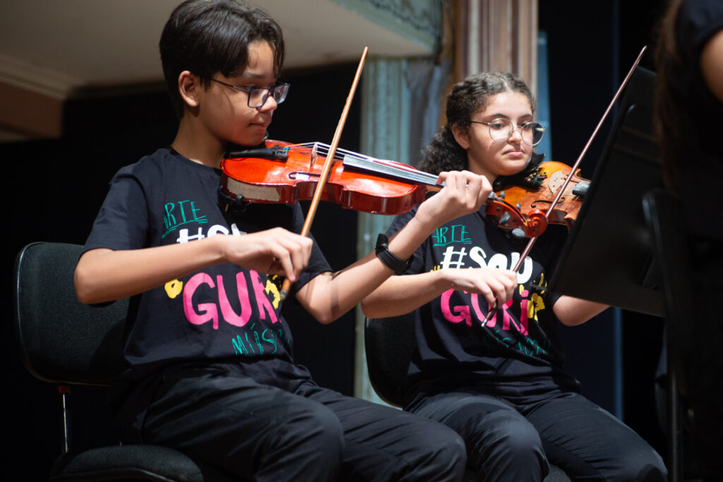 Concerto Orquestra de Cordas do Guri de São Paulo [Imagem: Robs Borges/Acervo Pessoal]